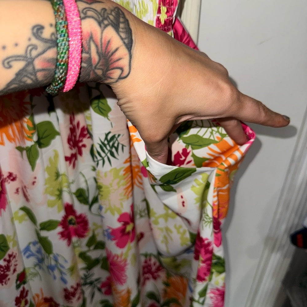 BloomChic Multicolor Floral Dress - Picture 2 of 3